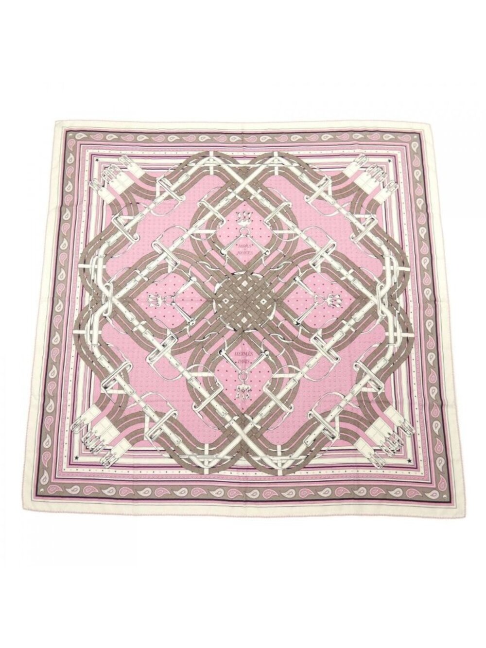Hermes Mors a Jouets Bandana Carre Geant 140 Shawl Scarf